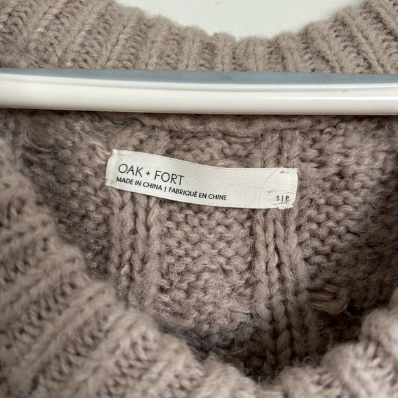 Oak & Fort knit cropped sweater - Picture 2 of 4